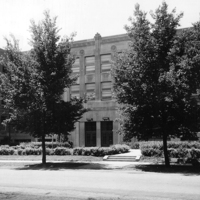 Notre Dame High School - Chicago, Front Entrance, 1963